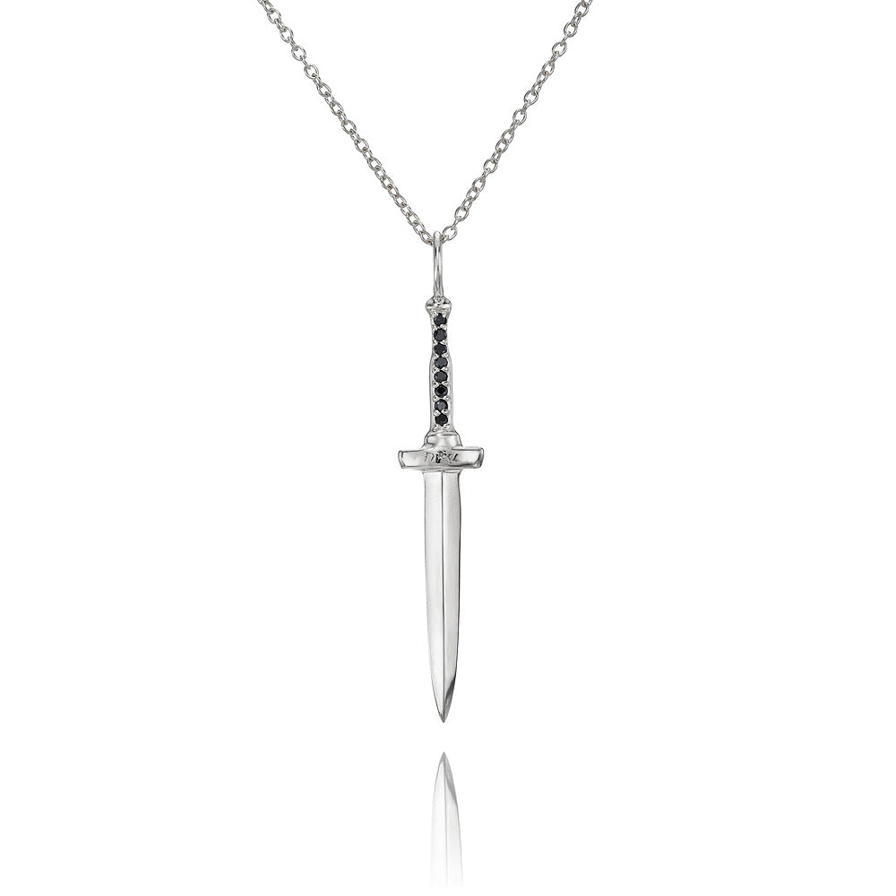 Sterling Silver Dagger Pendant – DRU.