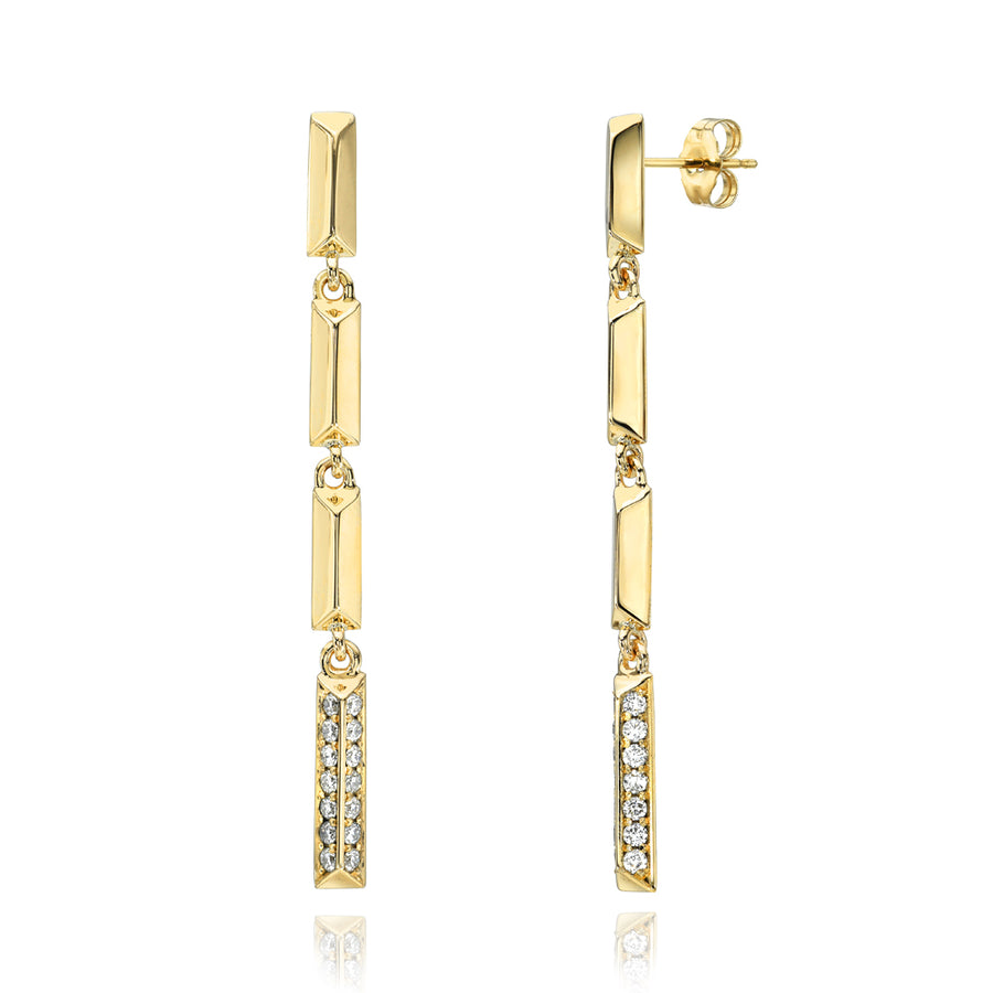 Diamond Candelabra Earrings