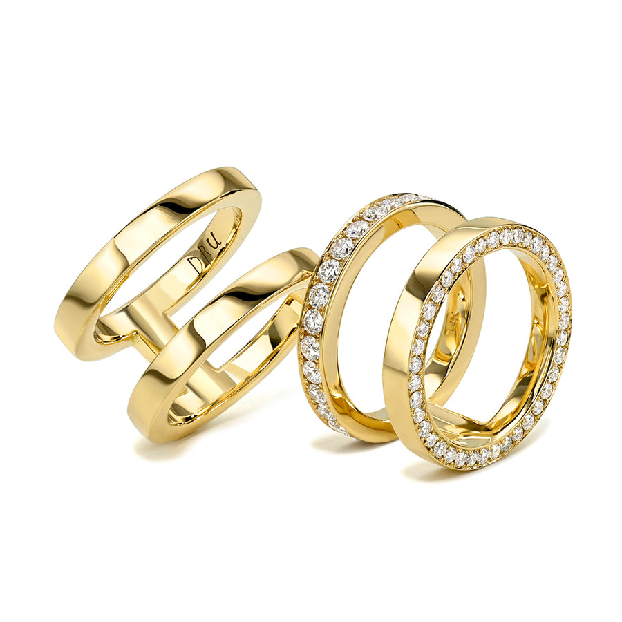 Diamond Doublet Ring