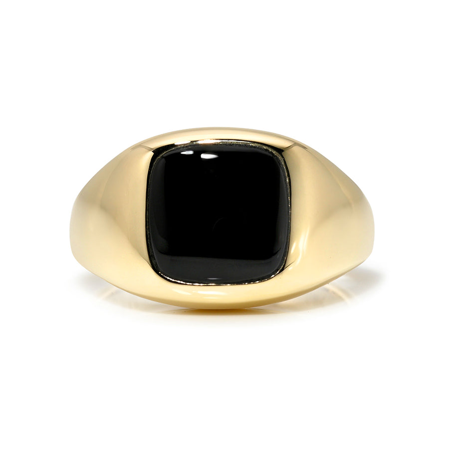 The Black Onyx Don Pinky Ring