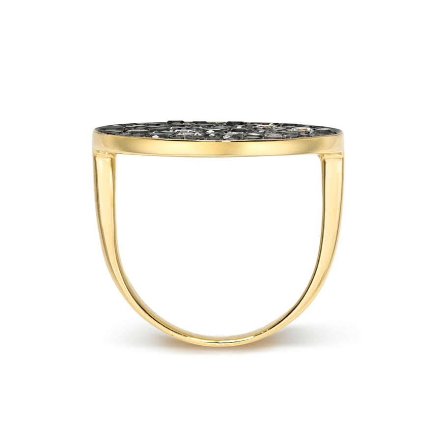 Black Diamond Galaxy Ring