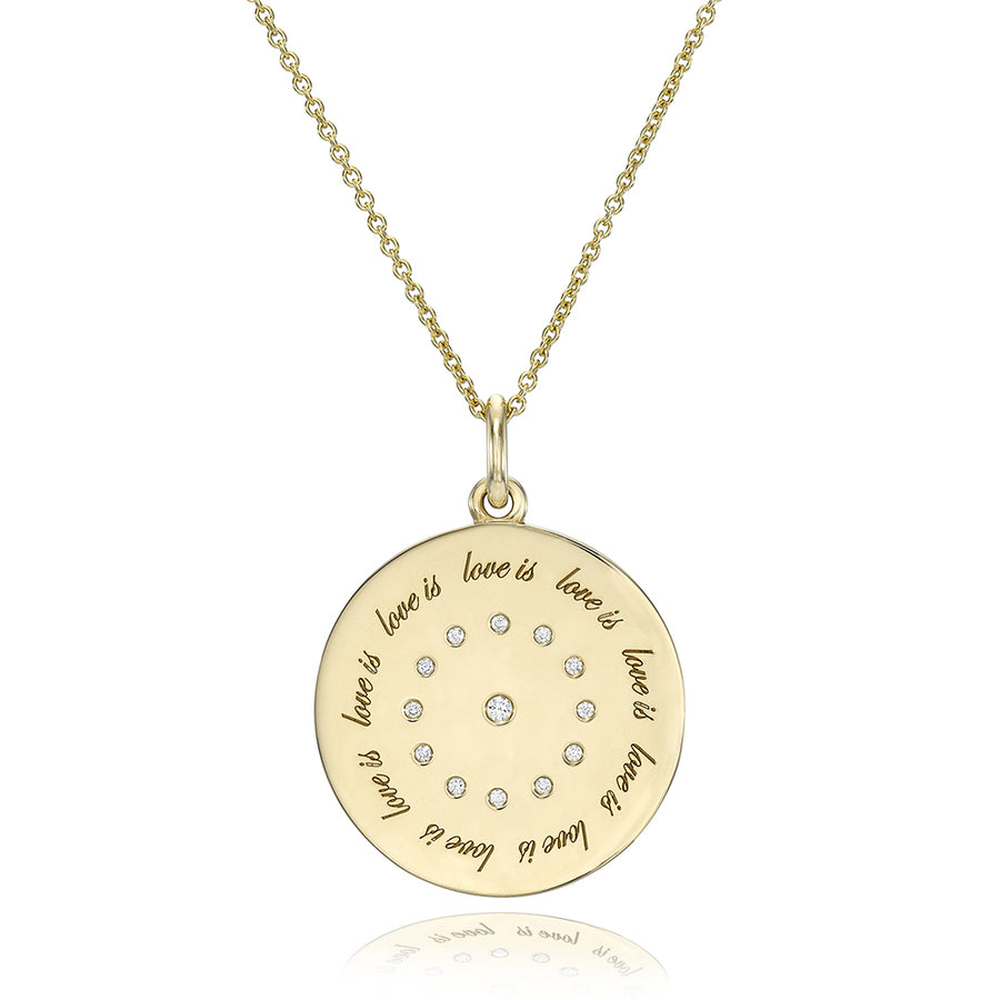 Love is Love Medallion