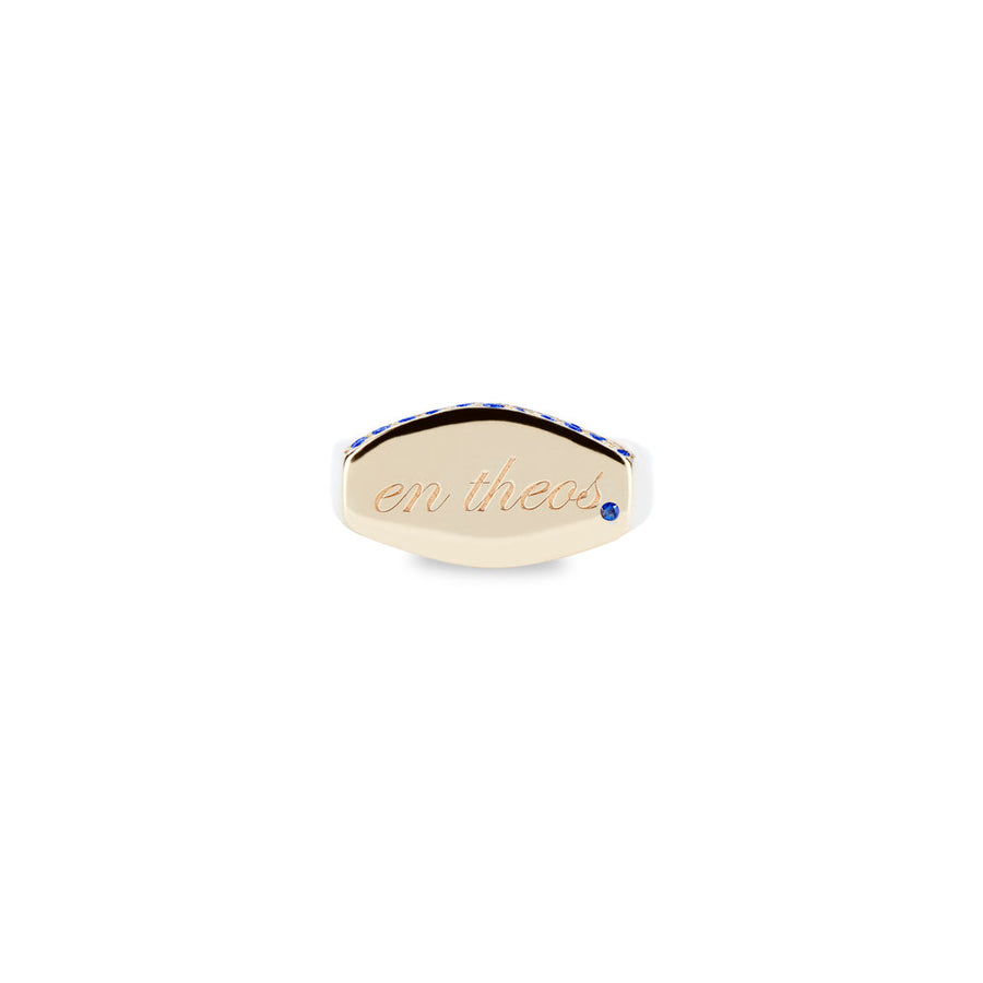 Sapphire en theos. Signet