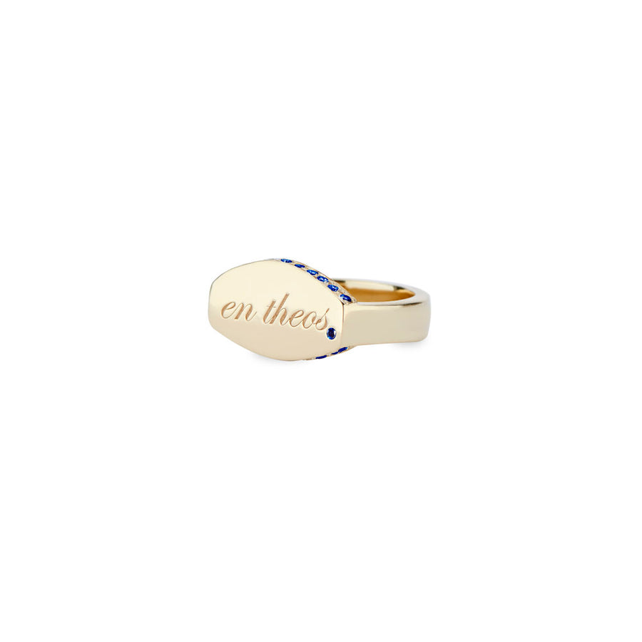 Sapphire en theos. Signet