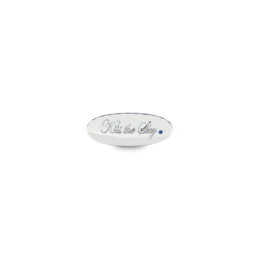 Sterling Silver Kiss the Sky Signet