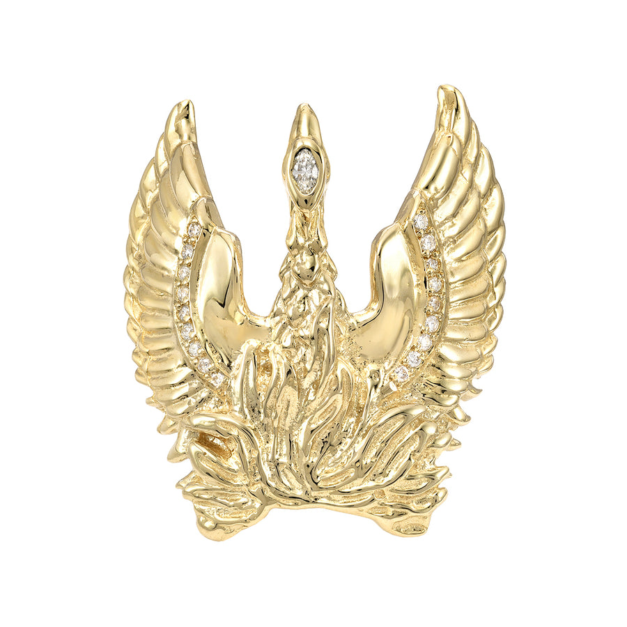 Phoenix Rising Ring Gold Phoenix Rising Ring – DRU.