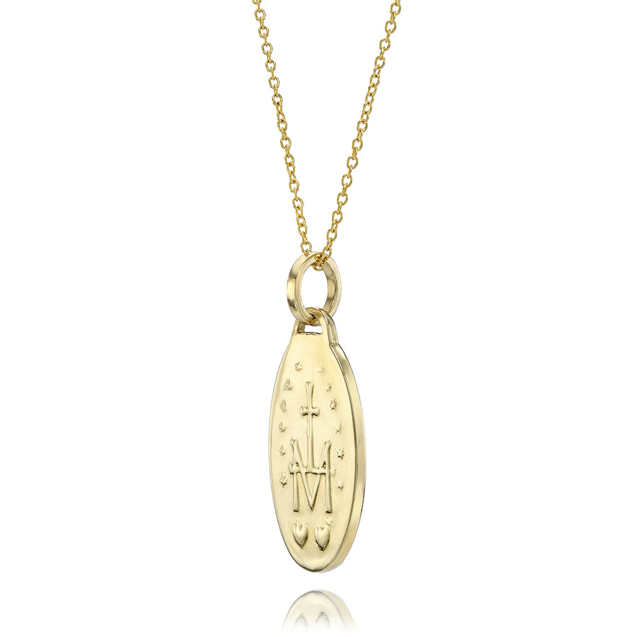 Diamonds in the Palms of Her Hands Mary Pendant